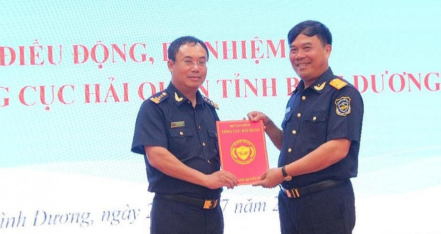 Ông Nguyễn Trần Hiệu được bổ nhiệm làm Cục trưởng Cục Hải quan Bình Dương Chánh văn phòng Tổng cục Hải quan làm Cục trưởng Cục Hải quan Bình Dương