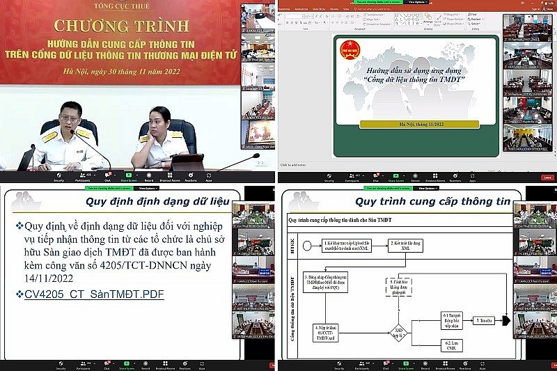 Chậm nhất 31/1/2023 sàn thương mại điện tử phải cung cấp thông tin