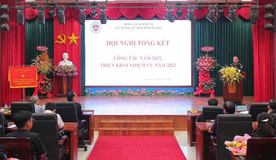 Cục Hải quan Bình Dương thu ngân sách đạt 18. 626 tỷ đồng Cục Hải quan Bình Dương thu ngân sách đạt 18.626 tỷ đồng