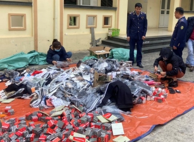 Vĩnh Phúc: Tiêu hủy hơn 21.000 sản phẩm giả mạo nhãn hiệu