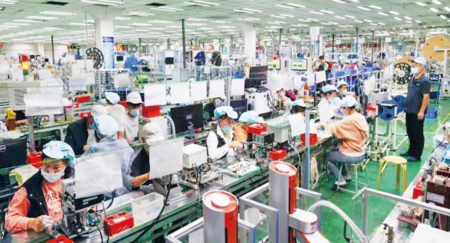 Một nhà máy của Foxconn ở thành phố Trịnh Châu, Trung Quốc. Một nhà máy của Foxconn ở thành phố Trịnh Châu, Trung Quốc.