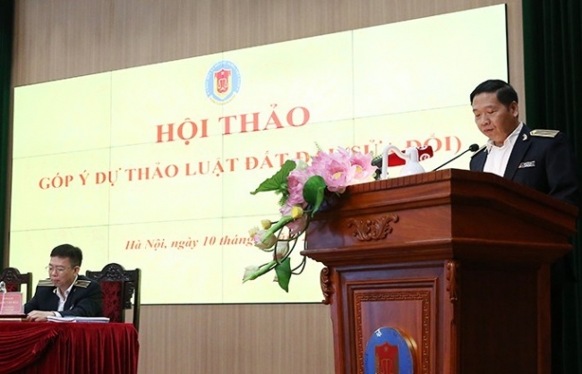 Kiểm toán nhà nước tổ chức hội thảo góp ý dự thảo Luật Đất đai (sửa đổi)