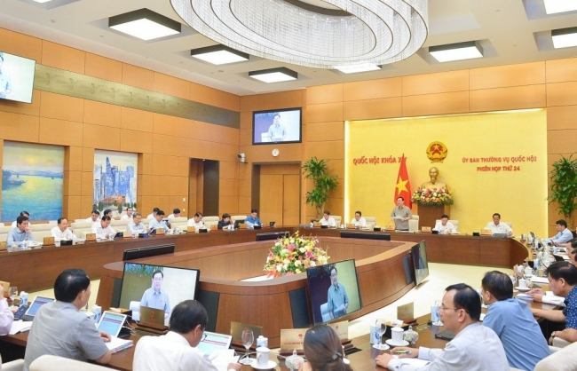 Ủy ban Thường vụ Quốc hội khai mạc phiên họp 24