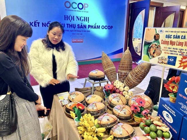 Đẩy mạnh “Kết nối tiêu thụ sản phẩm OCOP”