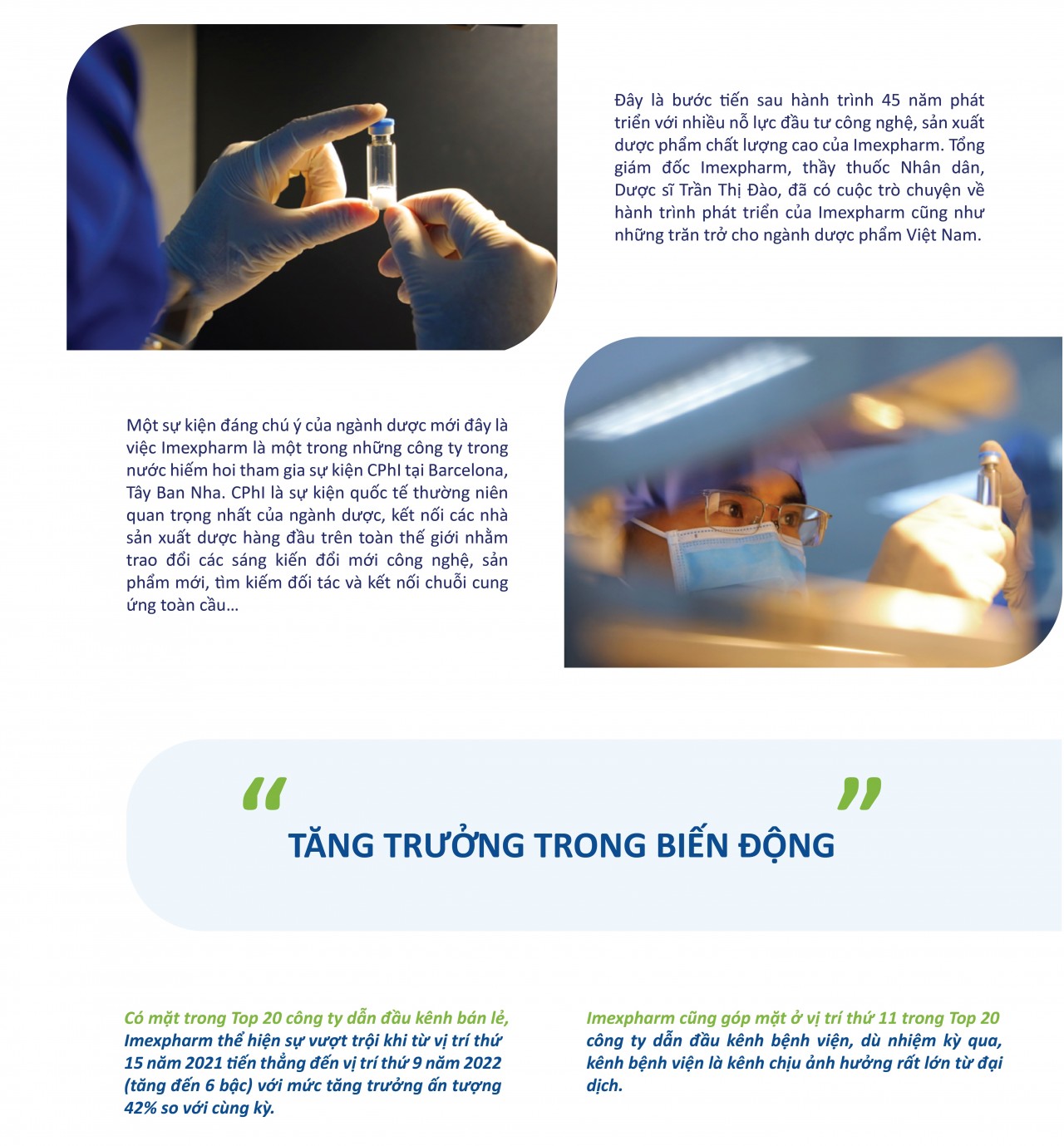 Bí quyết của chúng tôi chỉ là con người và chất lượng