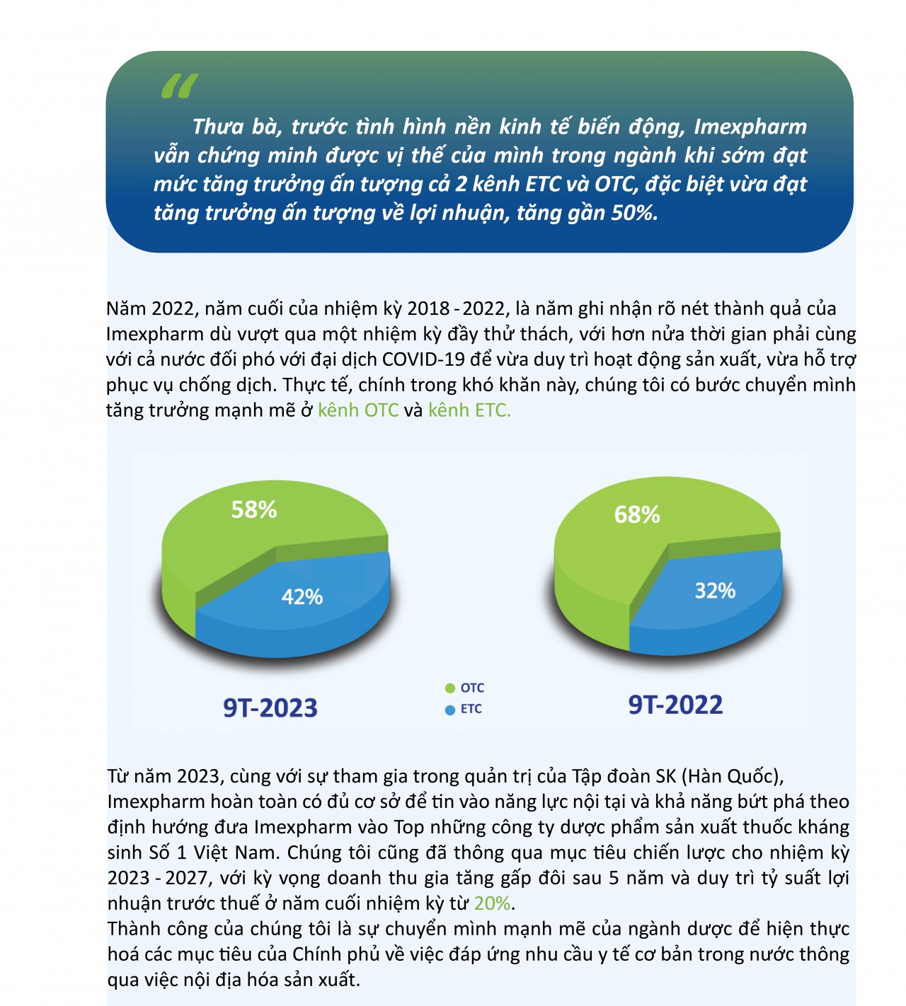 Bí quyết của chúng tôi chỉ là con người và chất lượng