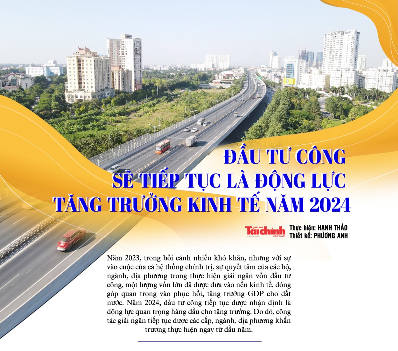 Đầu tư công sẽ tiếp tục là động lực tăng trưởng kinh tế năm 2024