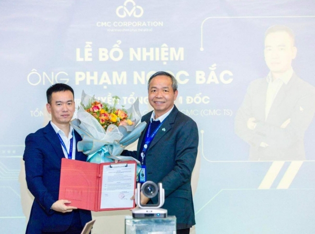 CMC TS có quyền tổng giám đốc mới