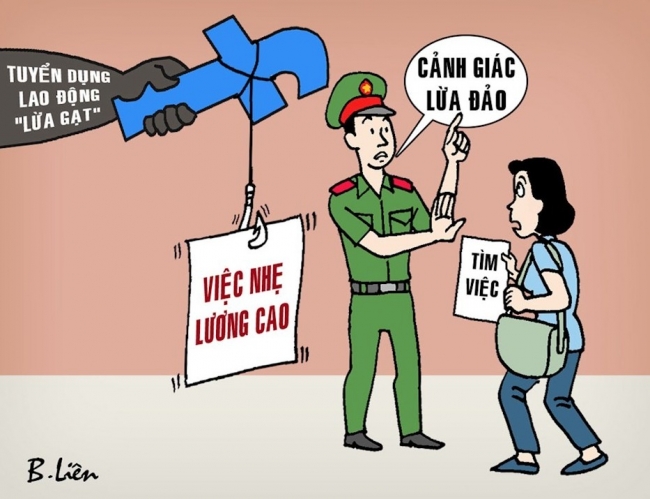 Bùng phát chiêu trò lừa đảo làm việc online "việc nhẹ lương cao"