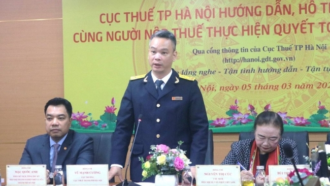 Hà Nội đối thoại, hỗ trợ trực tuyến doanh nghiệp quyết toán thuế năm 2023