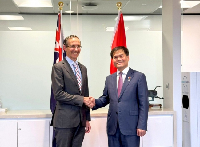 Việt Nam và Australia thúc đẩy hợp tác tài chính