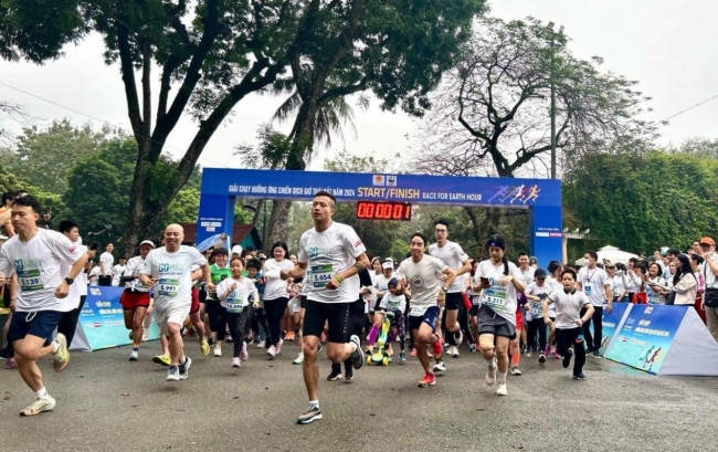 Phát động toàn dân thực hiện tiết kiệm điện và giải chạy hưởng ứng Chiến dịch Giờ trái đất 2024