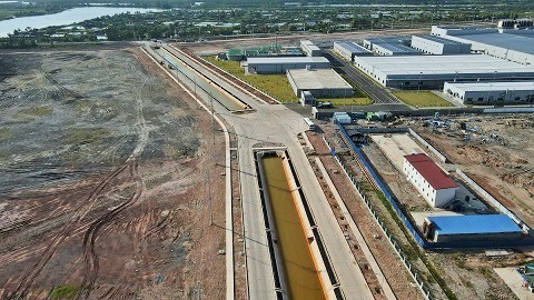 KCN Sông Khoai do Tập đoàn Amata đầu tư vào Quảng Ninh đang được đẩy mạnh đầu tư hạ tầng.