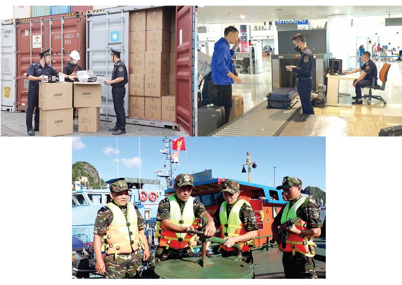 undefined Hoạt động chống buôn lậu của Hải quan Việt Nam.