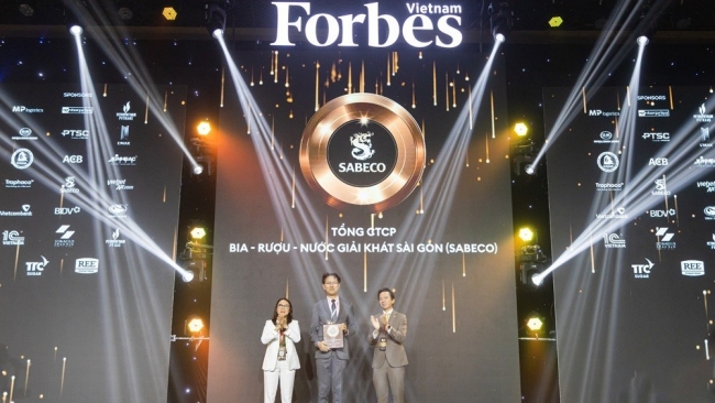 SABECO được vinh danh Top 50 công ty niêm yết tốt nhất Việt Nam 2024