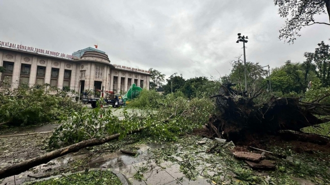 Ngân hàng cơ cấu nợ cho khách hàng bị ảnh hưởng do Bão số 3