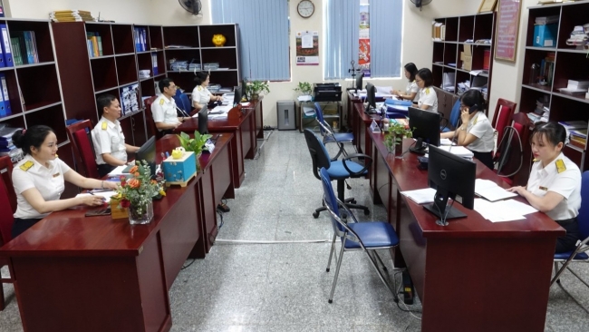 cuc thue hai duong thu ngan sach ve dich som