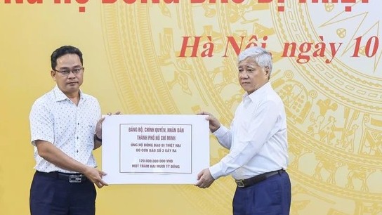 Các tỉnh , thành phía Nam phát động quyên góp ủng hộ đồng bào vùng lũ