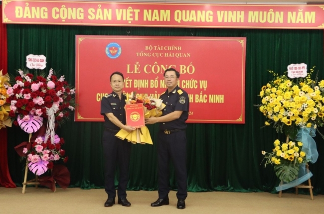 Ông Phạm Chí Thành được bổ nhiệm giữ chức Cục trưởng Cục Hải quan Bắc Ninh