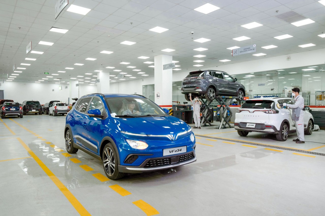 VinFast đẩy mạnh phát triển mạng lưới xưởng dịch vụ và nâng cấp chất lượng hậu mãi VinFast đẩy mạnh phát triển mạng lưới xưởng dịch vụ và nâng cấp chất lượng hậu mãi