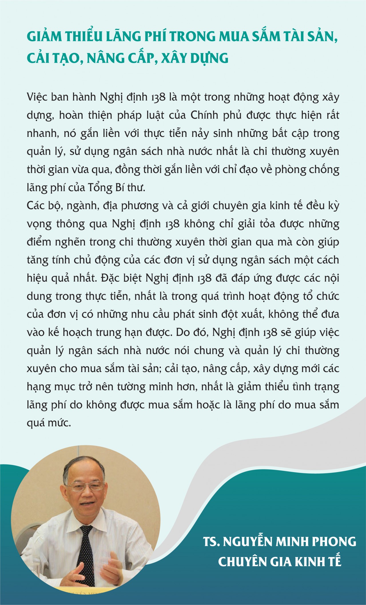 “Chìa khóa” mở bung “cánh cửa” thể chế trong chi đầu tư công và chi thường xuyên
