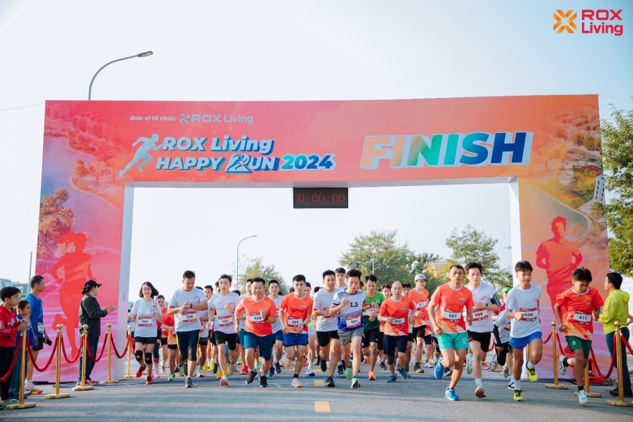 ROX Living Happy Run 2024 - Giải chạy gắn kết cộng đồng xứ Nghệ ROX Living Happy Run 2024 - Giải chạy gắn kết cộng đồng xứ Nghệ