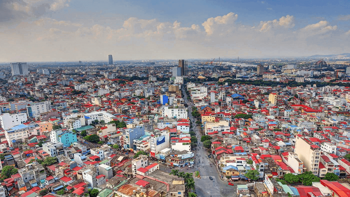 Một góc thành phố Hải Phòng. Ảnh CTV