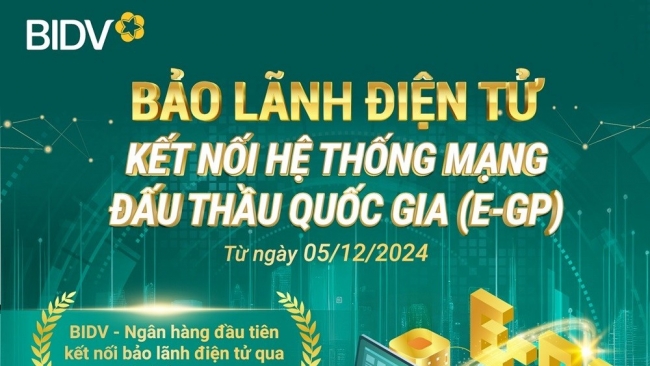 Ngân hàng tiên phong kết nối Mạng đấu thầu quốc gia để triển khai bảo lãnh dự thầu điện tử