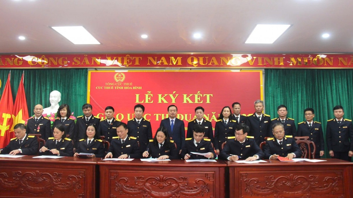 Cục Thuế Hòa Bình thu ngân sách năm 2024 tăng hơn 45% so với cùng kỳ