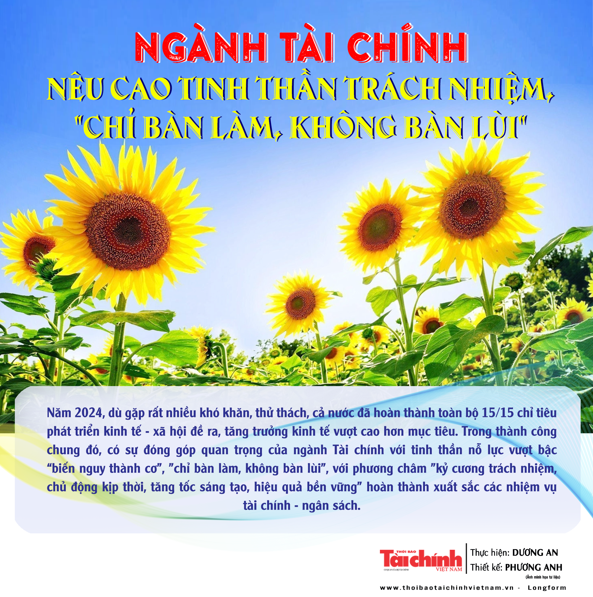 Ngành Tài chính nêu cao tinh thần trách nhiệm, &quot;chỉ bàn làm, không bàn lùi&quot;