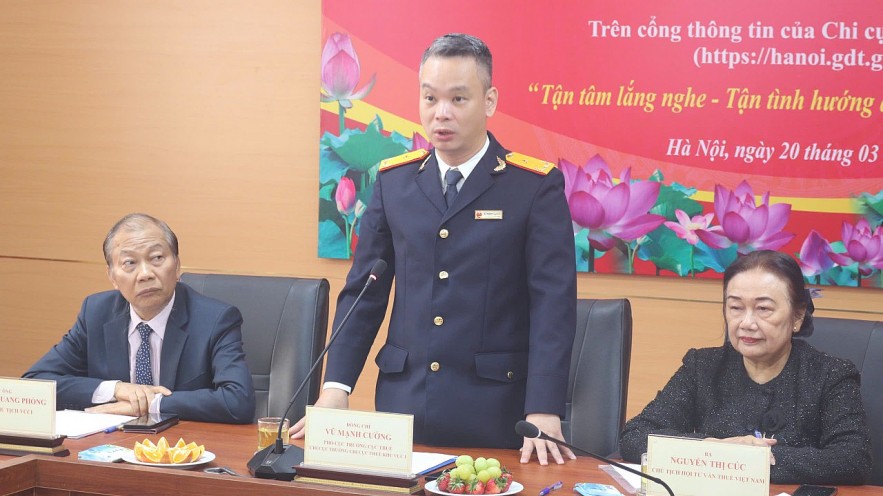 Chi cục Thuế Khu vực I hỗ trợ quyết toán thuế năm 2024 qua mạng