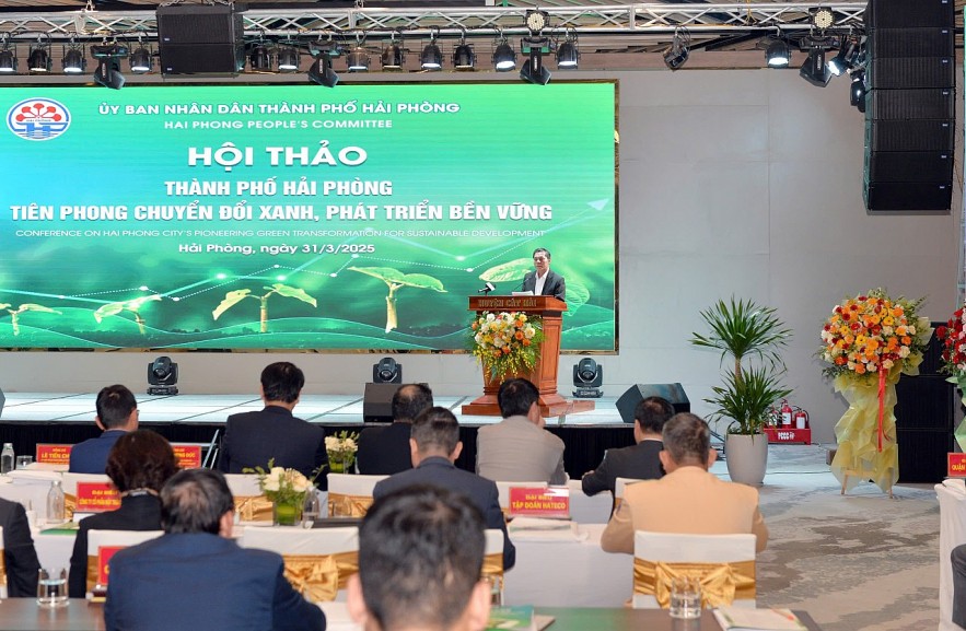 Hải Phòng sẽ ban hành Nghị quyết mới về chuyển đổi xanh Hải Phòng sẽ ban hành nghị quyết mới về chuyển đổi xanh
