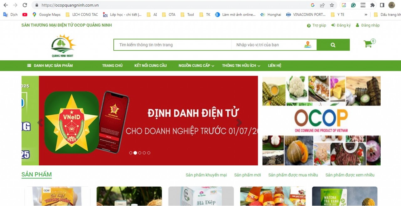 Quảng Ninh: Thúc đẩy tiêu thụ sản phẩm OCOP qua thương mại điện tử