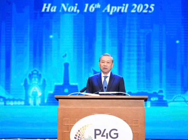 Tổng Bí thư Tô Lâm phát biểu thông điệp chính sách tại Hội nghị Thượng đỉnh P4G