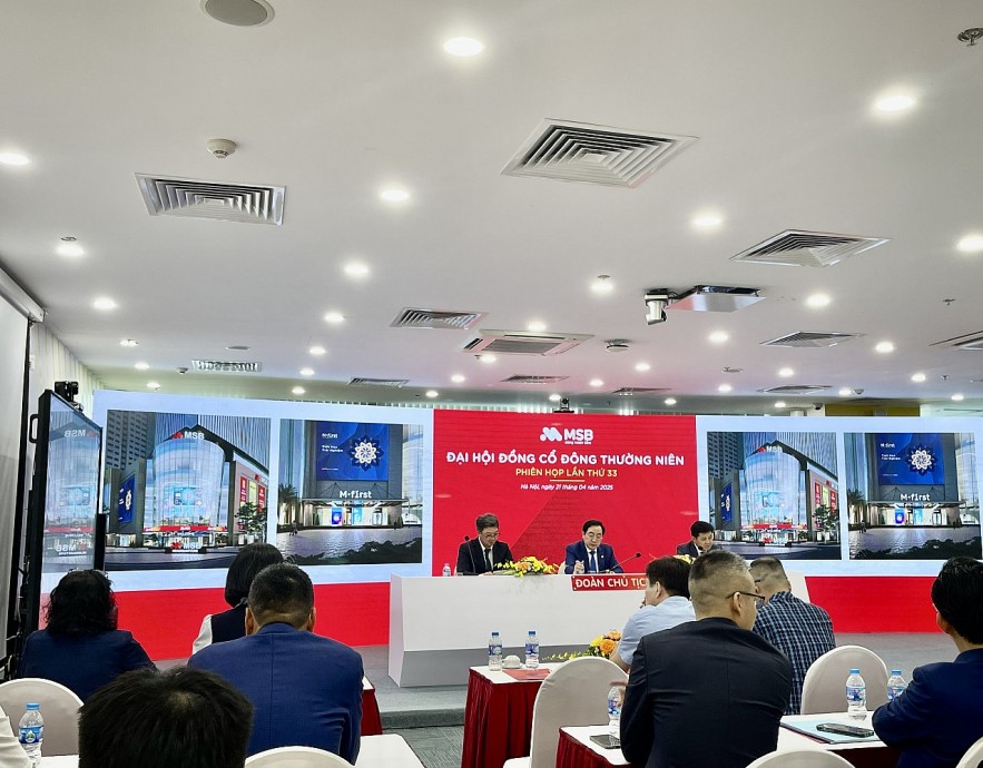 Ngân hàng MSB Đại hội đồng cổ đông thường niên năm 2025. Ngân hàng MSB Đại hội đồng cổ đông thường niên năm 2025.