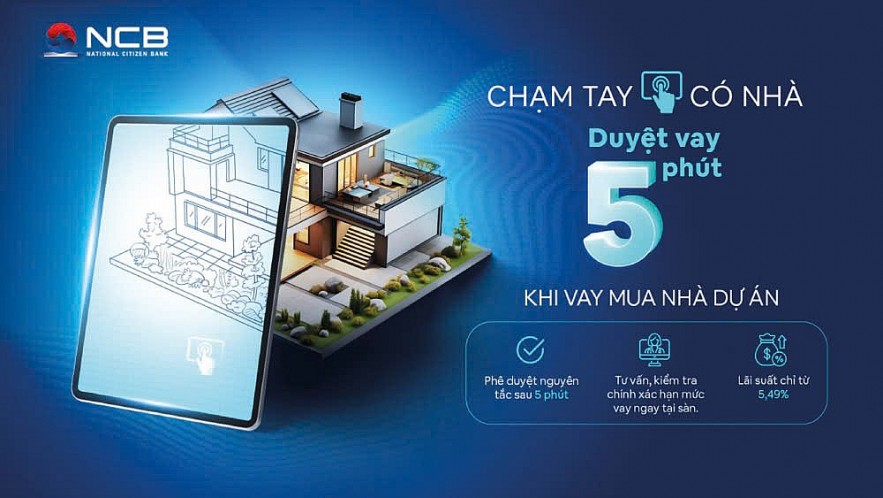Ngân hàng NCB xét duyệt khoản vay siêu tốc nhờ tiên phong ứng dụng công nghệ hiện đại Ngân hàng NCB xét duyệt khoản vay siêu tốc nhờ tiên phong ứng dụng công nghệ hiện đại