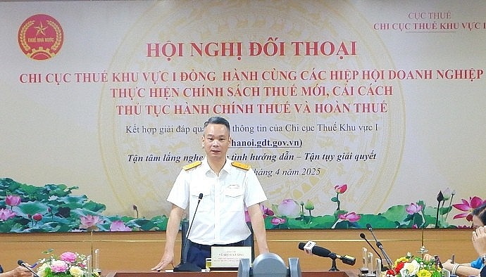 Chi cục Thuế khu vực I hỗ trợ, tháo gỡ khó khăn cho doanh nghiệp về chính sách, thủ tục hành chính