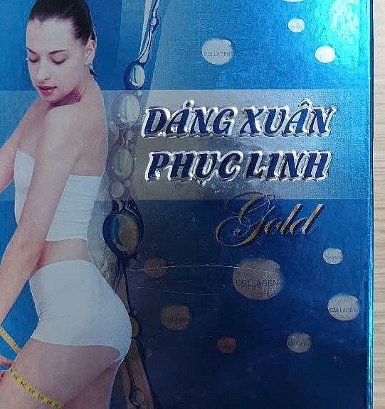 Cảnh báo thực phẩm Dáng xuân Phục linh Gold và Best Slim Collagen chứa chất cấm
