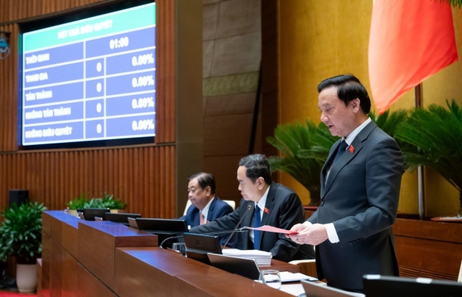 quoc hoi thong qua nghi quyet ve viec sua doi hien phap