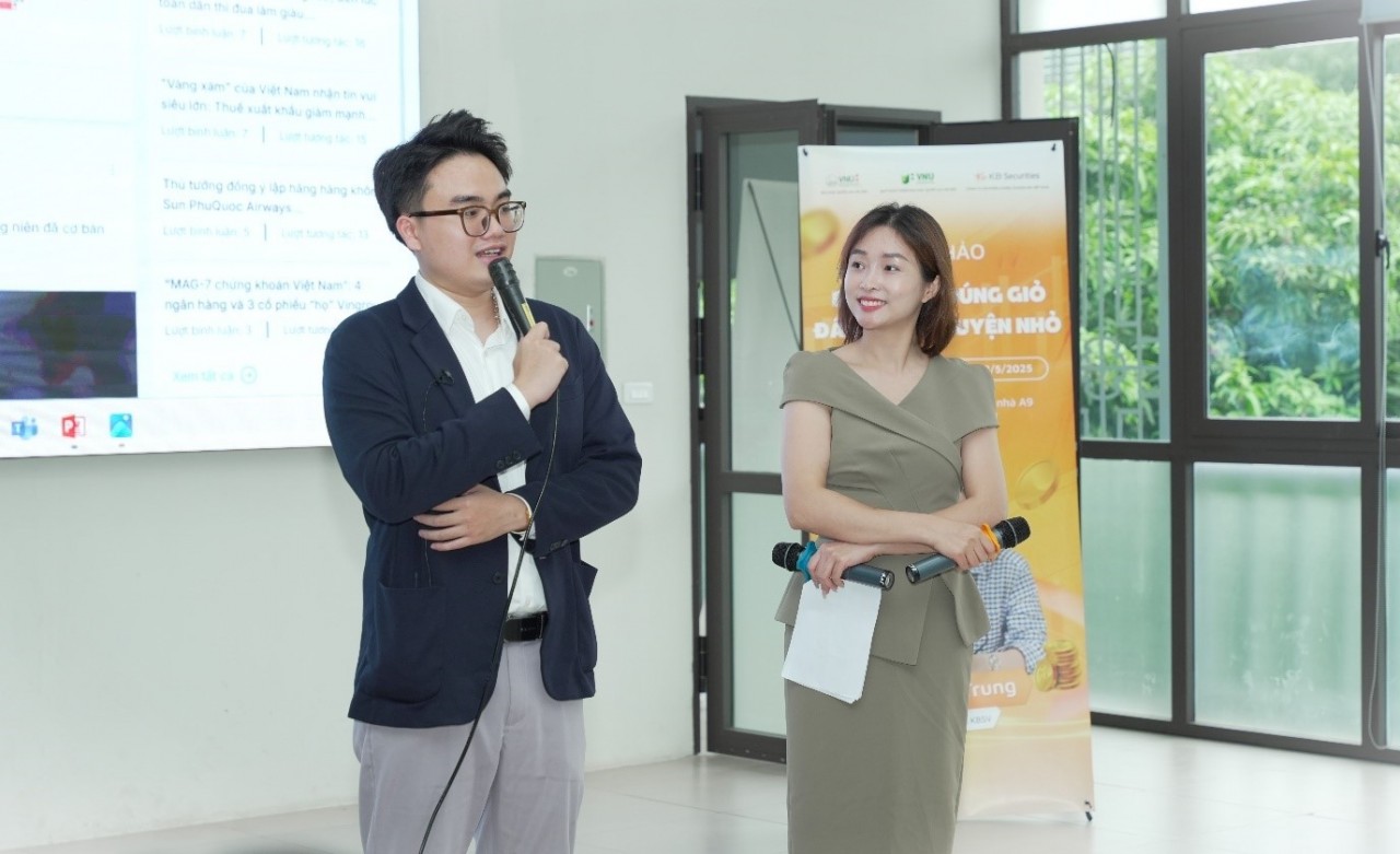 KBSV “bắt tay” Đại học Quốc gia Hà Nội: Đầu tư vào thế hệ trẻ - Ươm mầm tài năng, khai phóng tư duy tài chính