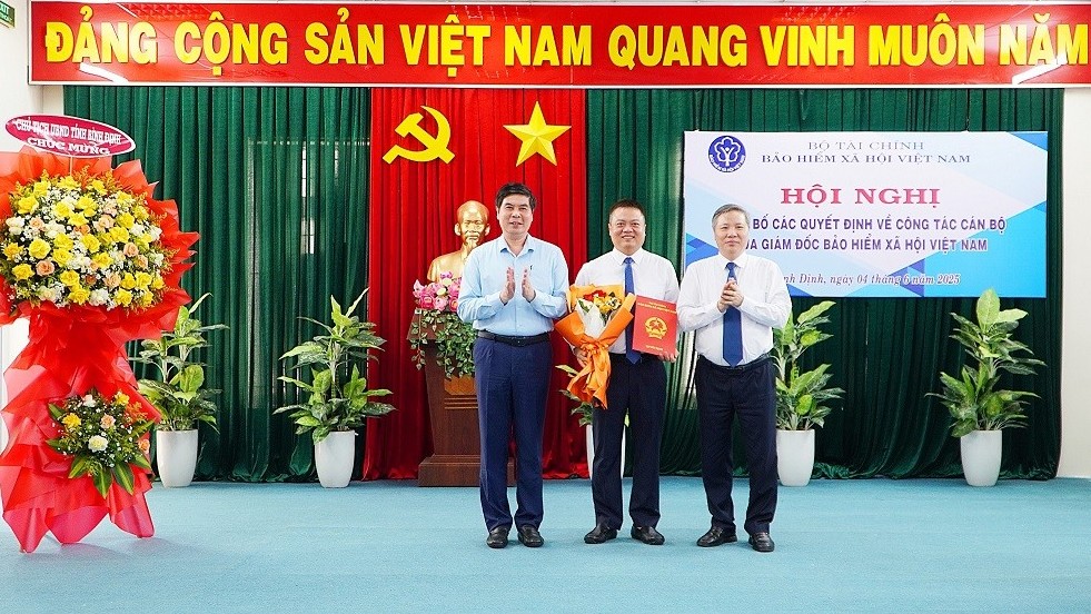 Ông Vũ Mạnh Chữ được bổ nhiệm giữ chức Giám đốc Bảo hiểm xã hội khu vực XXIII