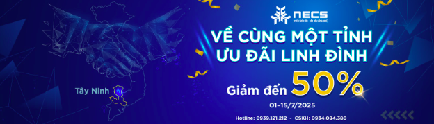 NECS đồng hành cùng kỷ nguyên mới vươn mình sau sáp nhập tỉnh NECS đồng hành cùng kỷ nguyên mới vươn mình sau sáp nhập tỉnh