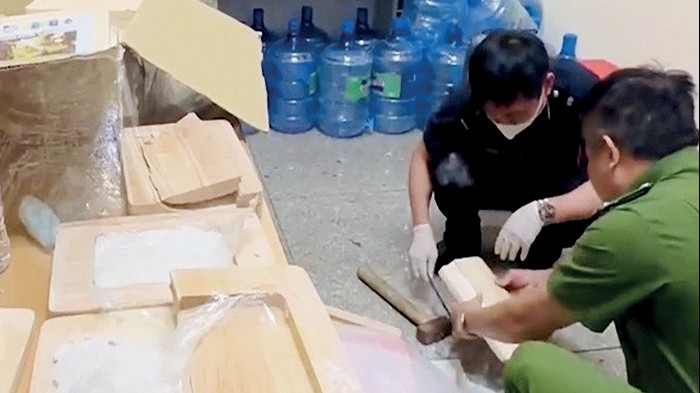 Hải quan đấu tranh thành công nhiều vụ ma túy "khủng"