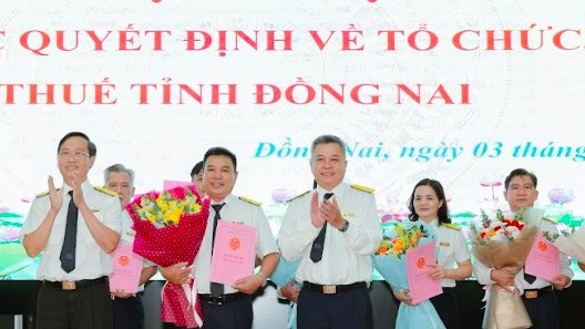 Danh sách 10 thuế cơ sở trực thuộc của Thuế tỉnh Đồng Nai