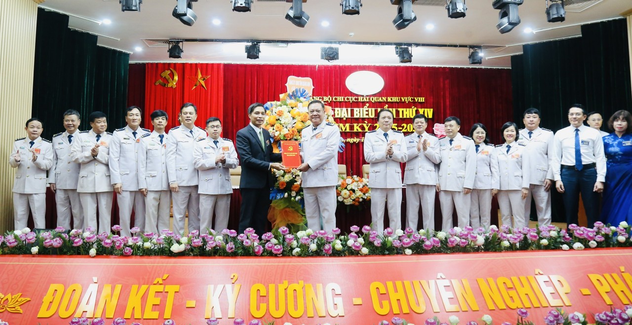 Chi cục Hải quan khu vực VIII tổ chức Đại hội Đại biểu lần thứ XIV, nhiệm kỳ 2025 – 2030