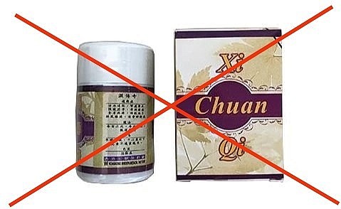 Yêu cầu kiểm tra, xử lý đối với sản phẩm Xi Chuan Qi trên toàn quốc