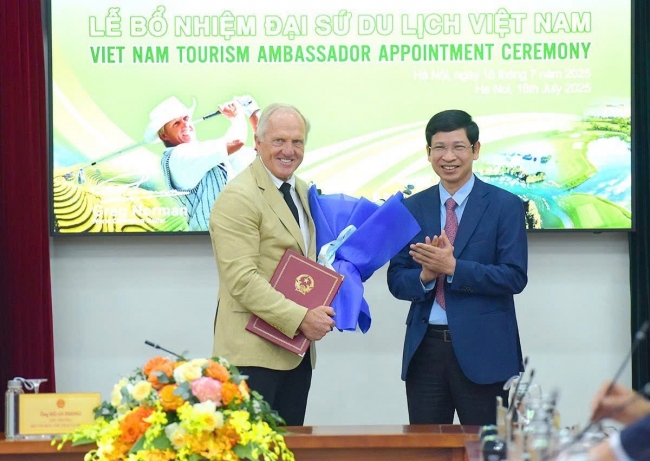 Huyền thoại golf thế giới Greg Norman là Đại sứ Du lịch Việt Nam