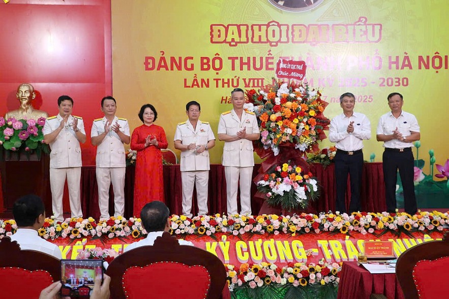 Đại hội Đảng bộ Thuế TP. Hà Nội lần thứ VIII: Niềm tin và khát vọng vươn cao