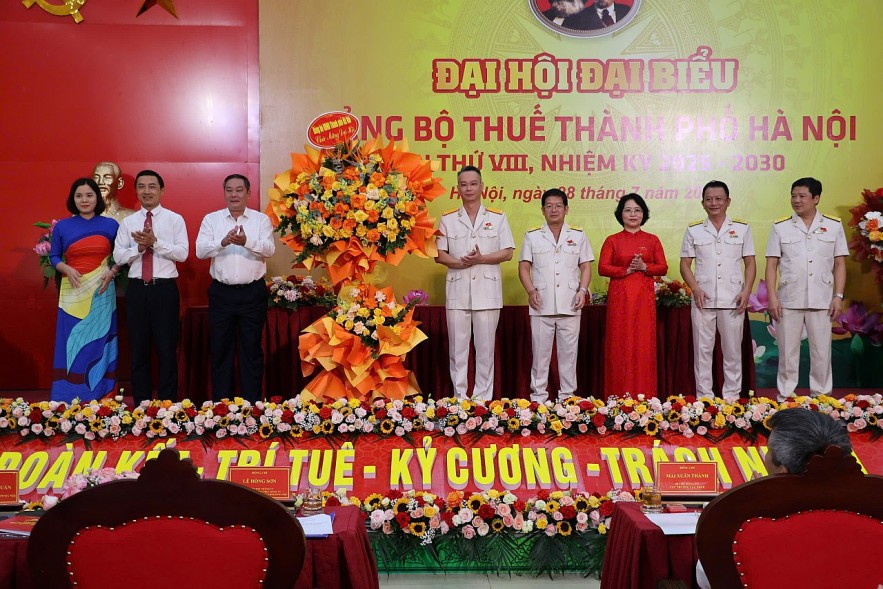 Đại hội Đảng bộ Thuế TP. Hà Nội lần thứ VIII: Niềm tin và khát vọng vươn cao