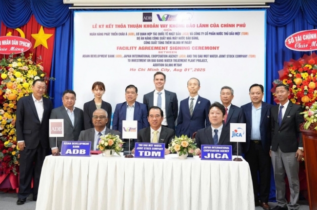 ADB cấp khoản vay 6 triệu USD cho dự án mở rộng nhà máy nước tại TP. Hồ Chí Minh